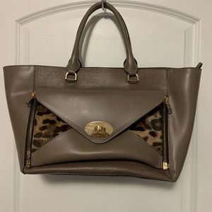 Leather Italian handbag Alberta Dicano